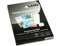 LMG LMGA6-125 Laminierfolien A6, 111 x 154 mm, 2 x 125 mic, 100 Stück