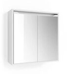 Vicco Badspiegelschrank Ruben, Wei&szlig;, 60 x 60 cm