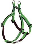 Nobby Geschirr Soft Grip, hellgr&uuml;n/braun Brust: 50/72 cm, B: 20 mm, 1 St&uuml;ck