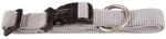 WOLTERS Halsband Professional extra-breit, Farbe:Silber, Gr&ouml;&szlig;e:M 28-40 cm x 20 mm
