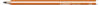 Bleistift - STABILO Trio dick in orange - Einzelstift - Härtegrad HB