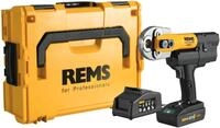 REMS Radiale radiale Mini-Prestro-Hydraulik Radial 22 KN-Batterie 22 V, Sitter auf