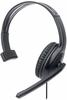 Manhattan Mono-Over-Ear-Headset (USB), Mikrofonarm (gepolstert),