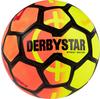 DERBYSTAR Unisex – Erwachsene Street Soccer Fußball Ball, orange Weiss blau,...