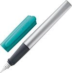 Lamy nexx smaragd F&uuml;ller mit Linksh&auml;nder-Stahlfeder (LH) in Strichbreite M