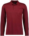 Ragman Herren-Poloshirt, Rot, XXL