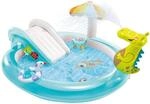 INTEX 'Gator Play Center' Planschbecken f&uuml;r Kinder 201x170x84cm (57165NP) | Rutsche
