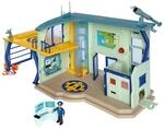 Simba 109251097 - Feuerwehrmann Sam Polizeistation, Spielfigur Rose, Garage f&uuml;r