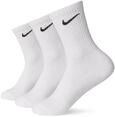 NIKE Herren Unisex U Nk Everyday Ltwt Crew 3pr Crew-trainingssocken (3 Paar) (3er