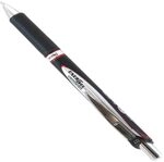 Pentel EnerGel Document BLP77-BX Gel-Tintenroller, rot, 0,35 mm Strichst&auml;rke,