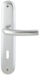 HOPPE Langschildgarnitur T&ocirc;ky&ocirc; 1710/273P Alu. F1 Bad SK/OL 78mm DIN L/R