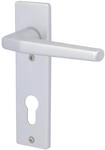 Alpertec 40040520K1 Aluminium T&uuml;rbeschlag Florence-Kurzschild Silber eloxiert f&uuml;r