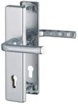 Hoppe Schutzgarnitur London 113/2221A/2440 Alu.F1 72mm 37-42mm