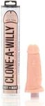 Clone-A-Willy Realistischer Vibrator-Silikon-Penisformsatz, helle Hautfarbe