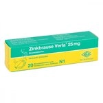 ZINKBRAUSE Verla 25 mg Brausetabletten 20 St