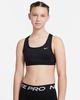Nike Mädchen G Nk Swoosh Sports Bra, Black/(White) (C/O), XL (156-166 cm)