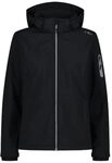CMP - Damenjacke mit Kapuze und Rei&szlig;verschluss, Schwarz, S