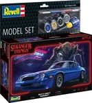 Revell 67728, Revell Model Set Chevy Camaro Z/28: Stranger Things Grau