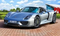 Revell 07026, Revell Modellbausatz Porsche 918 Spyder im Ma&szlig;stab 1:24 Grau
