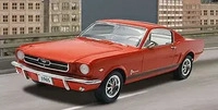 Revell 07065, Revell 1965 Ford Mustang 2+2 Fastback Grau