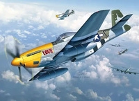 Revell 03944, Revell P-51D-5NA Mustang (early version) Grau