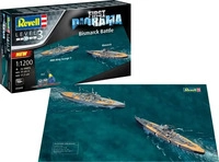 Revell 05668, Revell First Diorama Set - Bismarck Battl Grau