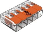 WAGO Verbindungsklemmen 221-615 | 5 Leiter, bis 6 mm&sup2;, 15 St&uuml;ck, COMPACT