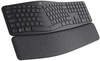 Logitech ERGO K860 for Business geteilte kabellose Tastatur, US QWERTY-Layout -