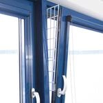 TRIXIE Schutzgitter f&uuml;r Fenster, ausziehbar &ndash; wei&szlig; 75&ndash;125 &times; 16 cm