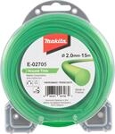 Makita E-02705 M&auml;hfaden rund 2,0 mm x 15 m Round Trim Trimmerfaden, Nylon,...