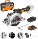 WORX WX531 Akku Kreiss&auml;ge 20V &ndash; B&uuml;rstenlose Kreiss&auml;ge f&uuml;r exakte, gerade