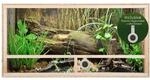 REPITERRA Terrarium f&uuml;r Reptilien & Amphibien, Holzterrarium mit Seitenbel&uuml;ftung