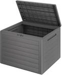 Casaria&reg; Gartenbox 190L UV-best&auml;ndig Griffmulden Verschlussvorrichtung Balkon