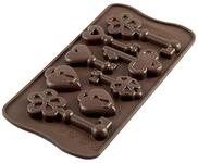 silikomart | SCG33 Silikonform f&uuml;r CHOCO KEYS Pralinen, Antihaft, 8 Pralinen,
