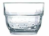 Arcoroc ARC 10751 Stacky Oxygene Trinkglas, Wasserglas, Saftglas, 160ml, Glas,