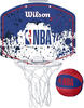 Wilson Mini-Basketballkorb NBA TEAM MINI HOOP, NBA-Logo, Kunststoff, Rot/Weiß/Blau