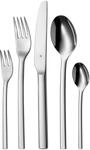 WMF Tavira Besteck Set 12 Personen, 60-teilig, je 12 Gabeln, Tafelmesser, L&ouml;ffel,