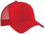 Beechfield Unisex Snapback Trucker Einheitsgr&ouml;&szlig;e rot