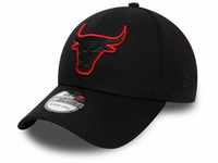New Era 39Thirty Stretch Cap - Outline Chicago Bulls - M/L