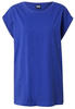 Urban Classics Damen Ladies Extended Shoulder Tee T-Shirt, Bluepurple, M