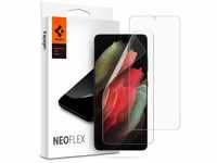 Spigen NeoFlex Schutzfolie kompatibel mit Samsung Galaxy S21 Ultra, 2 Stück,