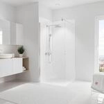 Schulte Decodesign Set"Ecke", Farbe Wei&szlig;, 210 x 90 cm, bestehend aus 2