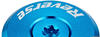 Reverse Steuersatzkappe Alu mit Schraube dunkel hell blau