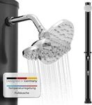 Juskys Solardusche Victoria 20 Liter - 220 cm - bis 60&deg;C - mit schwenkbarem