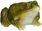 Relaxdays Gartenfigur Frosch, wetterfest, f&uuml;r Balkon, Terrasse, am Teich,