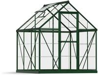 Canopia by Palram Gew&auml;chshaus klein Harmony 6x6 Treibhaus185x186 cm Aluminium Gr&uuml;n