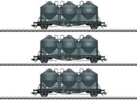 M&auml;rklin H0 3er-Set Staubsilowagen Kds 67 der DB (48264)