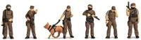 H0 Figuren Polizei Sondereinsatzkommando