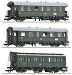 Personenwagenset Nebenbahnzug Set 2 DR 3x