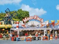 H0 Kirmesbude Meer Fisch
